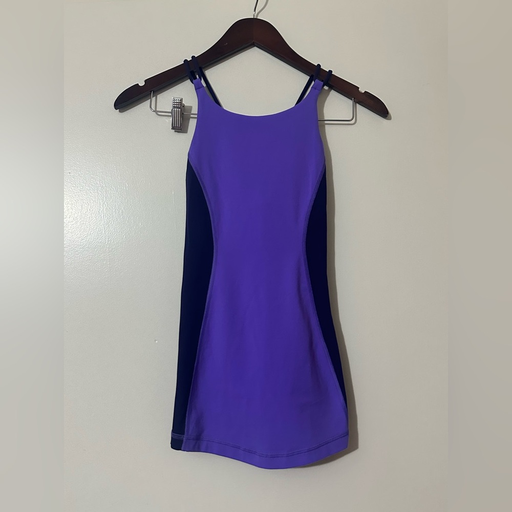 Lululemon Free To Be Tank Duo Tone Purple Womens Size 6 - Picture 5 of 6